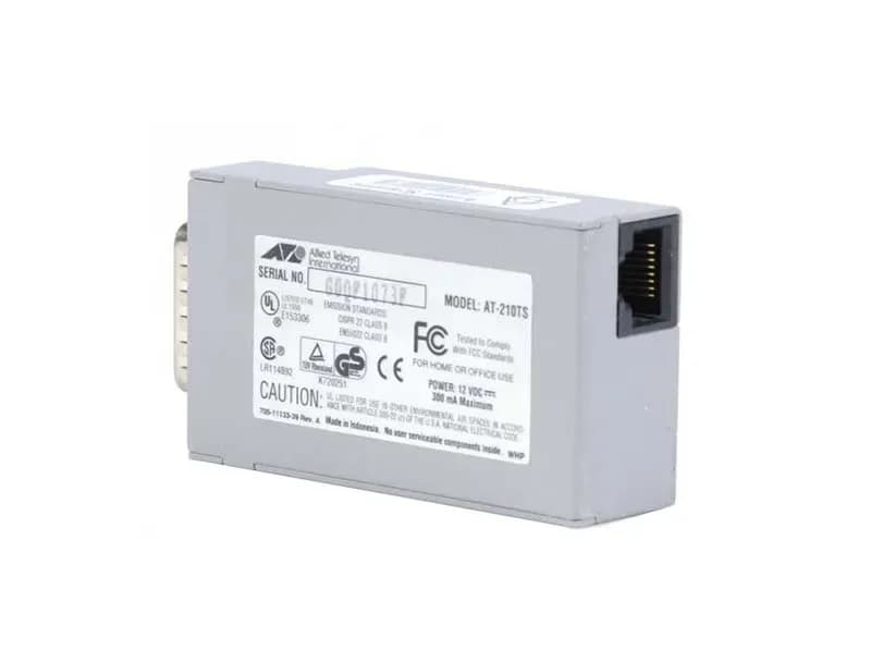 AT-210TS - Allied Telesis 210T 10Base-T Twisted Pair Transceiver