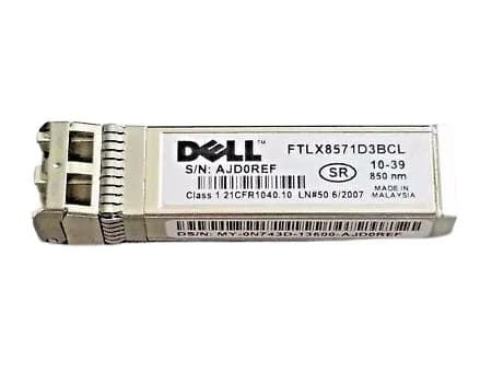 407-BBPL - Dell 10Gb/s 10GBase-SR MMF 850nm LC SFP+ Transceiver Module
