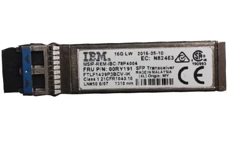 78P4004 - IBM 16Gb/s 16GBase-LWL SFP+ Transceiver