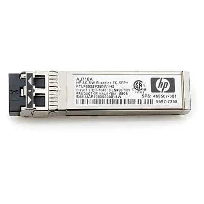 AJ716BR - HP 8Gb/s SFP+ 300m 850nm Duplex LC MMF Transceiver
