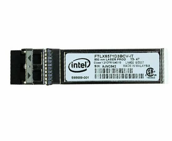 FTLX8571D3BCV-IT - Intel 10Gb/s SFP+ 300m Duplex LC MMF Transceiver