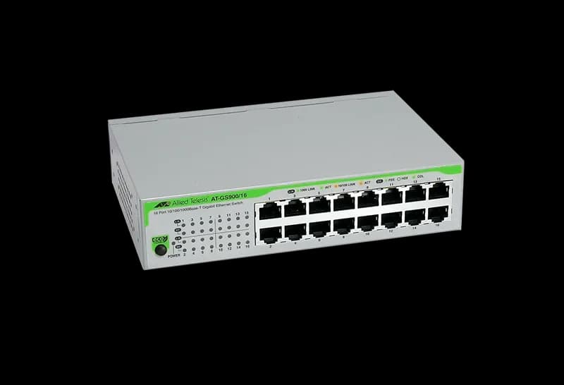 AT-GS900/16 - Allied Telesis GS900 Series 16 x Ports Un GE Switch