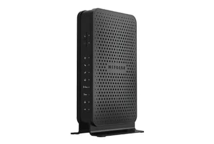 C3700-100NAS - Netgear C3700 2 x Ports 1000Base-T LAN 900Mb/s IEEE 802.11a/n 5GHz WiFi Cable Modem Router