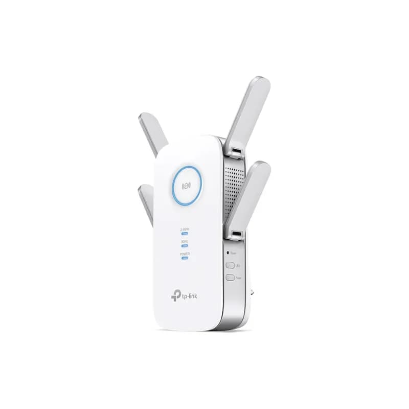 RE500 - TP-LINK AC1900 IEEE 802.11a/n/ac 5 GHz 1.9Gbps 1 x Port 10/100/100Base-T External Antennas Wi-Fi Range Extender