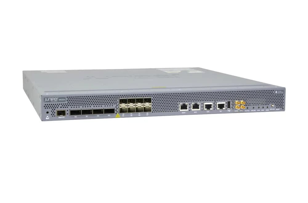 MX204-HWBASE-AC-FS - Juniper MX MX204 18-Ports 400Gb/s Wireless Router